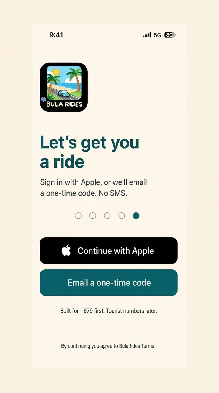 Sign-in, built for phones that are not always online.